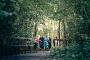 refugee walk